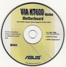 ASUS A7V600 SE Motherboard Drivers Installation Disk M394