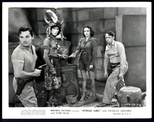 Vintage HOLLYWOOD PINUP Studio Photo 1950s SEXY FRANCES GIFFORD Jungle Girl