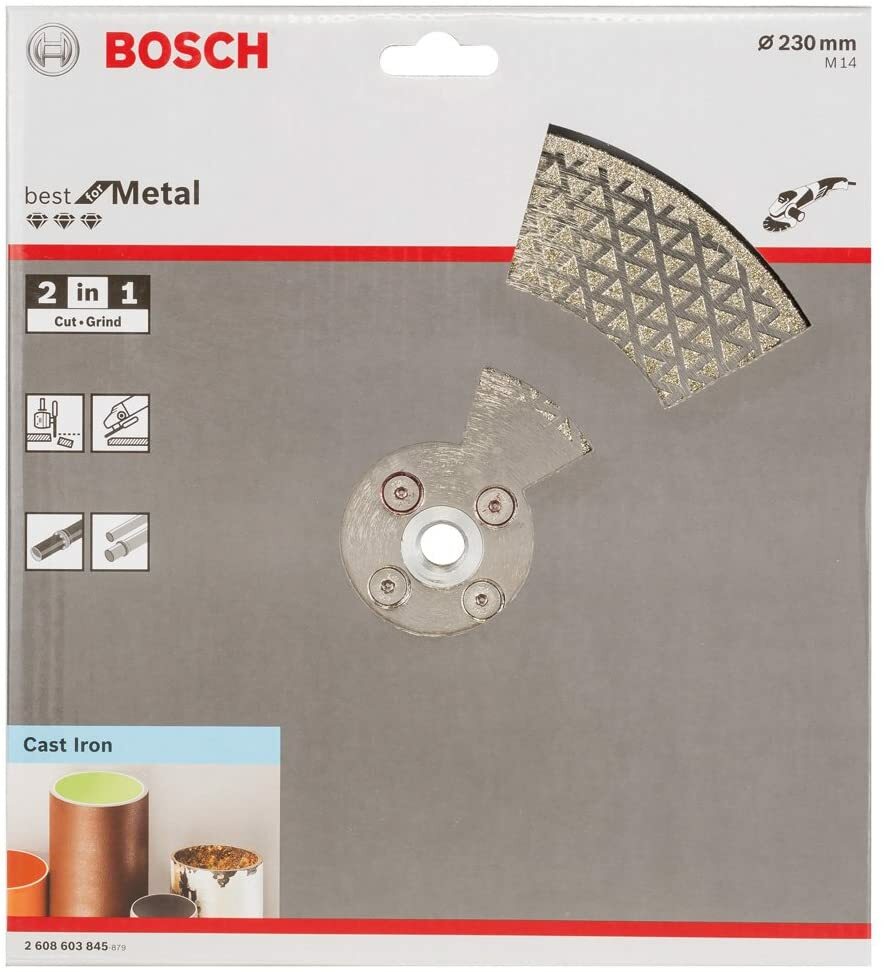 Bosch 125mm X M14 Diamanttrennscheibe Best For Metal Cast Iron 