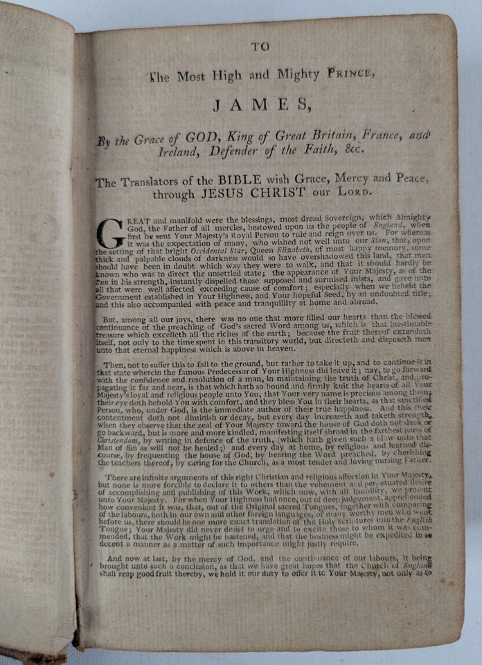 Antique The Holy Bible Hartford CT Hudson & Goodwin 1812 "School Bible" - Image 4 of 4