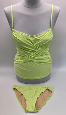 RACHEL PAPPO Tankini Gr. 38 B-Cup gelbgrün neon  neu mit Etikett