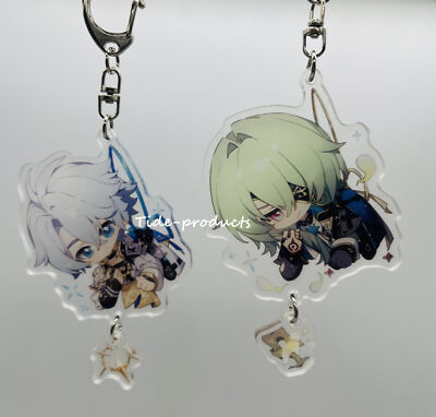Honkai: Star Rail Anaxagoras Castorice Phainon Acrylic Keychain