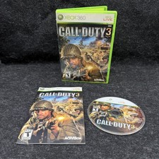 Call of Duty 3 Microsoft Xbox 360 - Complete In Box