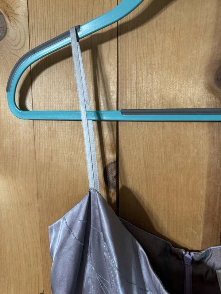 Nanette Lepore винтажный Y2K скольжения платье лаванды цветы 90-х Fairycore кокетка XS - Изображение 2 из 4