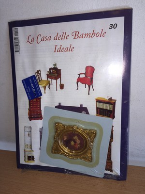 Del Prado Dolls House ANTIQUE FRAME PICTURE VASE FLOWERS SEALED
