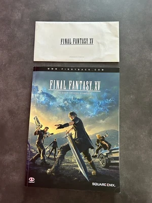 Guide Final Fantasy XV avec carte + goodies/ Edition Piggyback en VF - Photo 1/4