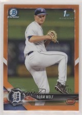 2018 Bowman Draft Chrome Orange Refractor 20/25 Adam Wolf #BDC-185 z4k