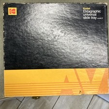 Kodak Ektagraphic Universal Slide Tray Model 2 80 Slides Carousel