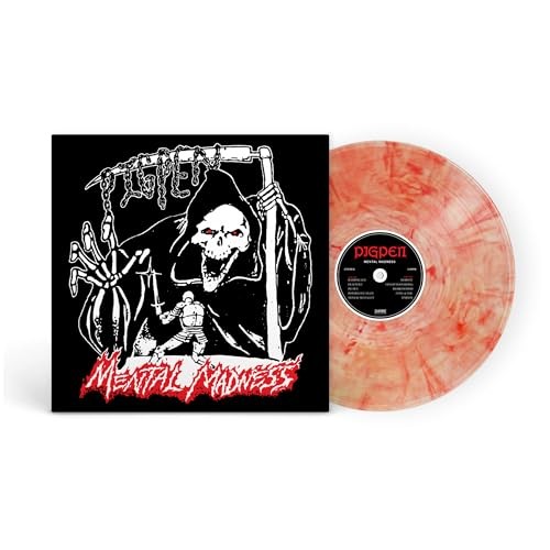 Pig Pen - Mental Madness Garnet Coloured Vinyl - Vinyl Record - G3Z-image