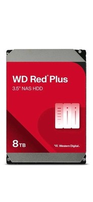 WD Red Plus WD80EFPX NAS HDD - 8 TB 5640 rpm 256 MB 3,5 Zoll SATA 6 Gbit/s CMR