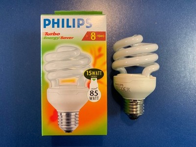 PHILIPS Tornado 15W = 85W E27 Energiesparlampe Warm White 827 950lm WW 8000h