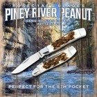 ROSECRAFT KNIVES GENUINE STAG ONE BLADE PINEY RIVER PEANUT KNIFE