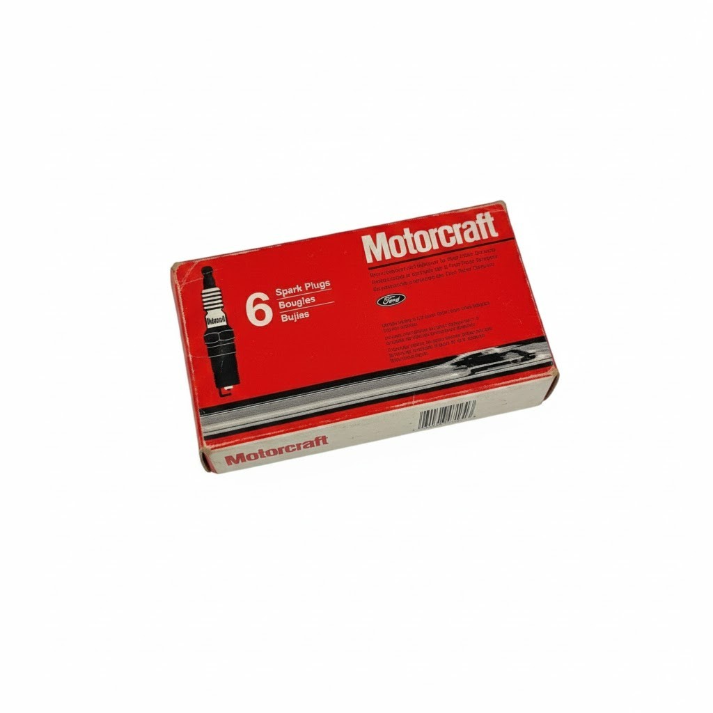 Motorcraft AWSF 44EE Spark Plugs - Set of 6 - New Old Stock NOS Ford OEM