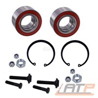 2X Radlagersatz Radlager Satz Vorne Hinten FÜR Audi 80 B3 B4 90 B2 B3