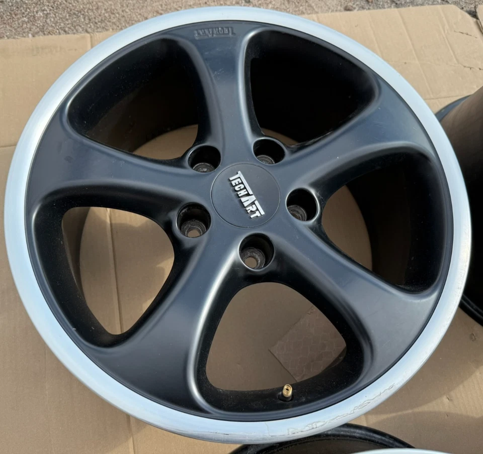 Porsche 993 996 997 TECHART BBS FORMULA 18 Felgen 18 Zoll R18 8.5J 10.5J Wheels - Bild 4 von 4