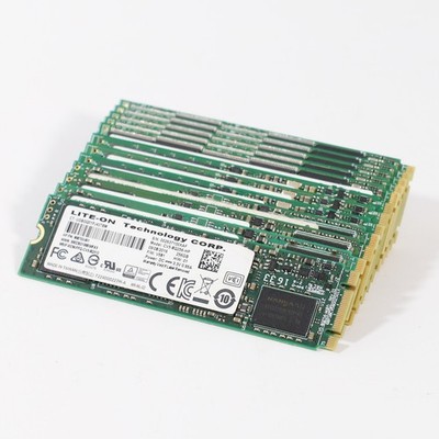 (Lot of 12) Lite-On Mixed Model 256GB M.2 SATA SSD