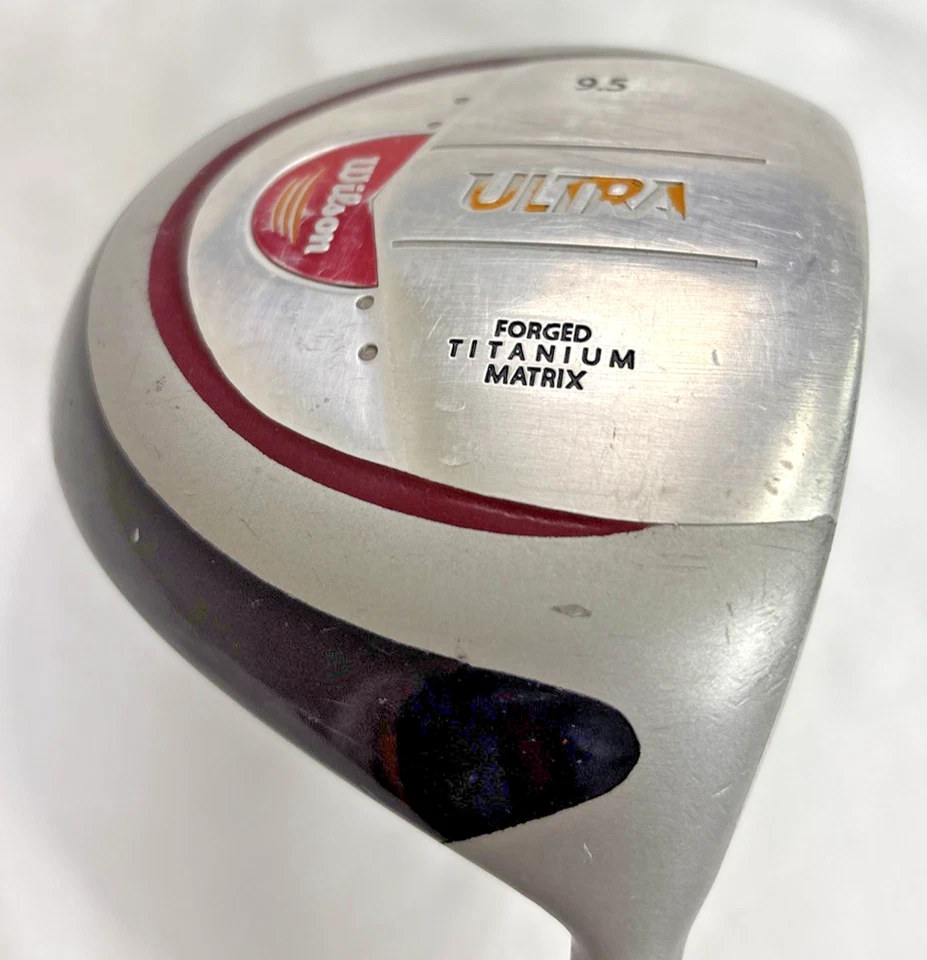 Wilson Ultra Titanium Matrix Driver 9.5* Ultra Men's Flex Shaft RH **needs Grip - Image 4 of 4