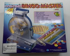 Bingo Master 6002 Fully Automatic Game. With Remote Control Tested And Working