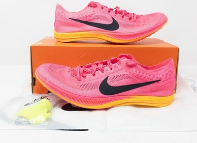 [Sz 11] Nike Zoom X Dragonfly Track Spikes Hyper Pink Laser Orange CV0400-600