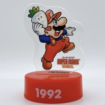 Super Mario World Choco Egg Figure Mini  Acrylic Bottle Cap 1992 Ninendo Japan