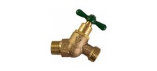 No-Kink Hose Bibb With Vacuum Breaker, Lead-Free, 3/4 MIP x 3/4 In. Hose Thread