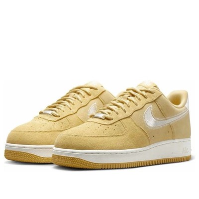 NEW Nike Air Force 1 '07 LV8 Buff Gold HJ4465-700 Men s Size 12