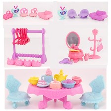 Mnin Pet Shop Home living Accessories for LPS Cat Dog Toy Girl Playset Gift Pack