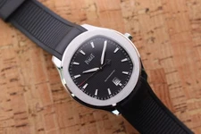 Piaget Polo Date Black G0A47014 42mm Steel Full Set Mens Watch