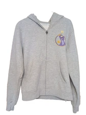 Disney World Epcot Figment Imagination Is a Blast Gray Full Zipper  XS Hoodie