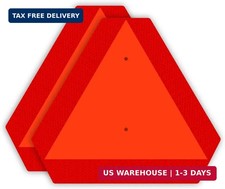 Slow Moving Vehicle Sign, Rust free Aluminium Slow Moving Vehicle Triang
