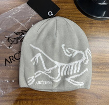 Arc'teryx Bird Head Toque Beanie Orca Grey   Wool Knit Unisex Winter Hat NWT