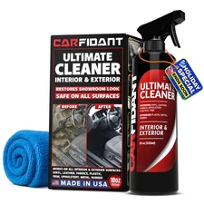 Car Interior and Upholstery Cleaner - Deep Clean Car Seats and Leather - Safe...