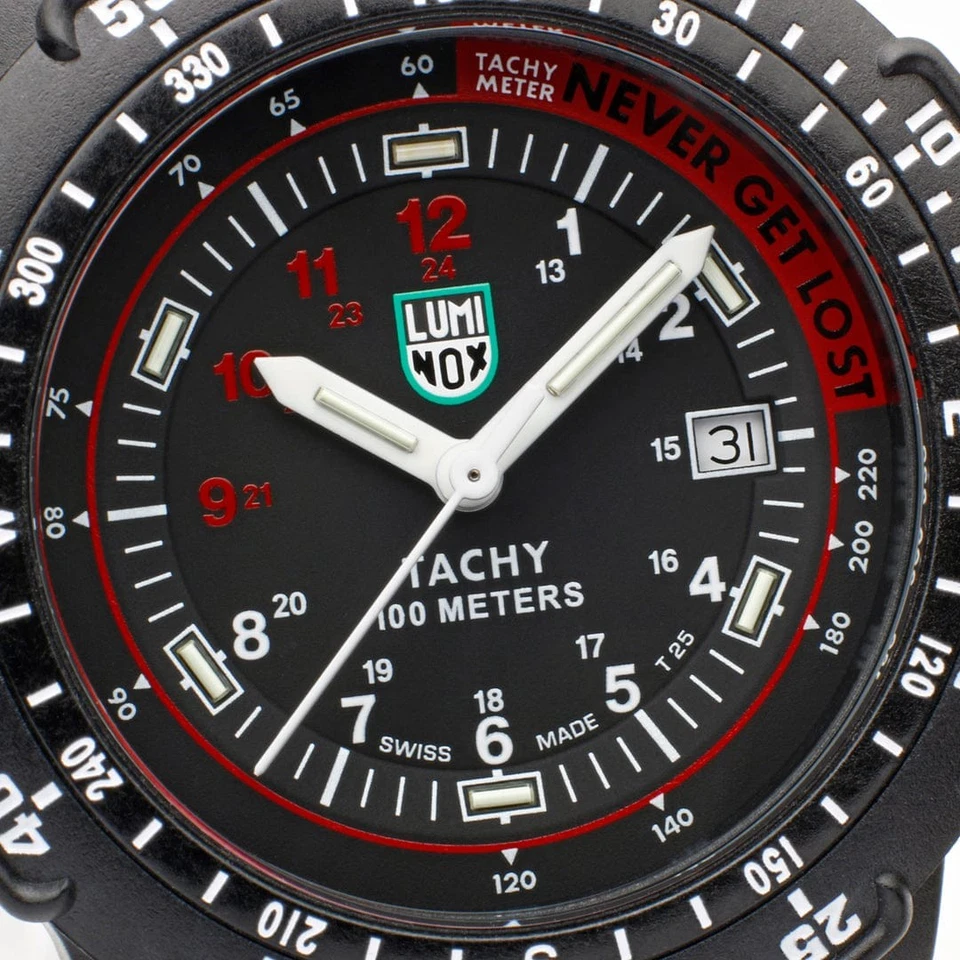 Luminox Never Get Lost X2.2421 Men's Military Black Dial Swiss CARBONOX Watch - Image 2 of 4