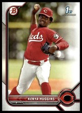 2022 Bowman Draft #BD-140 Kenya Huggins