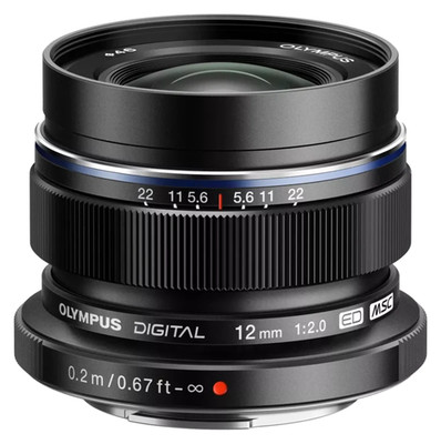 Olympus M.Zuiko Digital ED 12mm 2.0 schwarz #