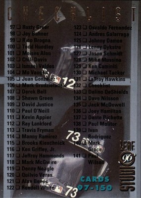 1996 Studio #132 Checklist - BB