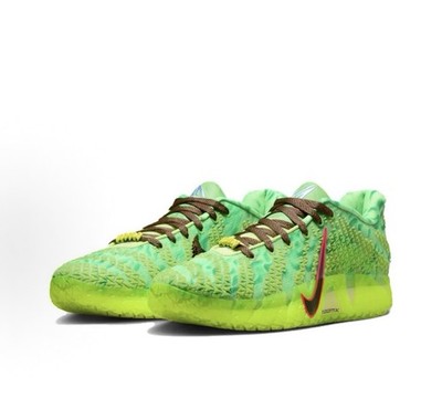 Nike Ja 3 Zombie Green Yellow Mesh Low Top HV9923-700 Men 4 /Women