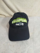 Hat / cap 2014 Seattle Seahawks National Conference Champions New Era adjustable