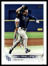 2022 Topps Brett Phillips Tampa Bay Rays #569