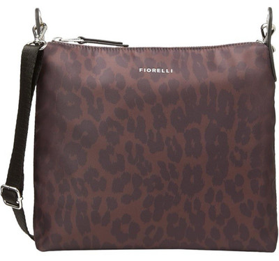 Fiorelli Women's Nelly Crossbody Bag, Stylish Handbag Adjustable Strap Leopard