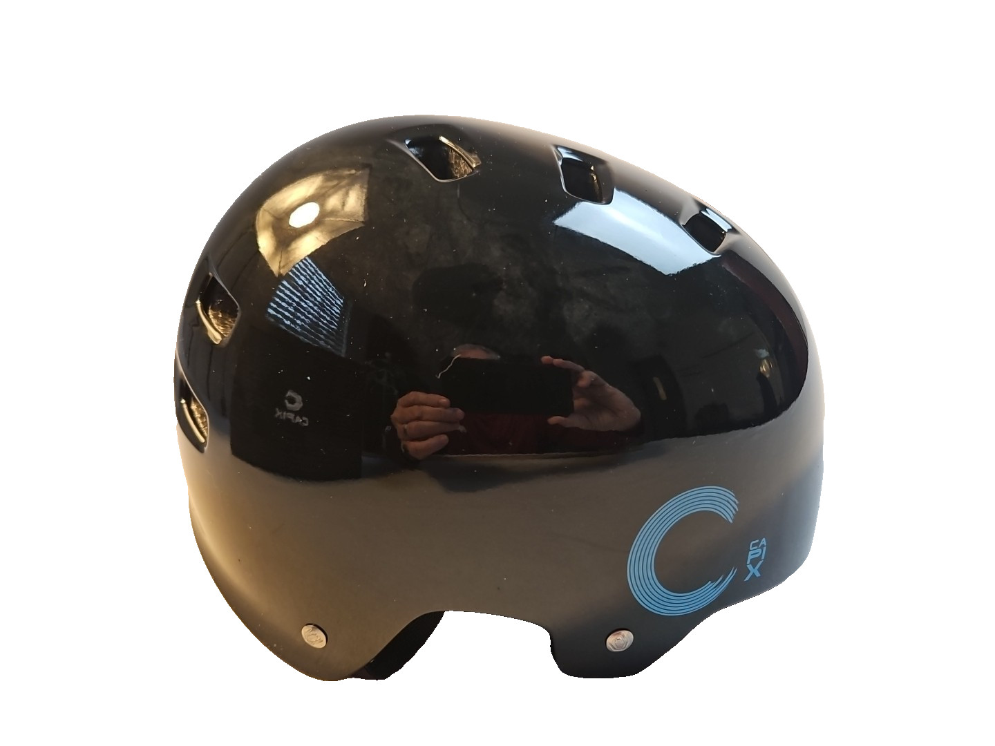 Capix Clash Gloss Black L/XL Multi-Sport Helmet  Skate Snow Bike  Wake