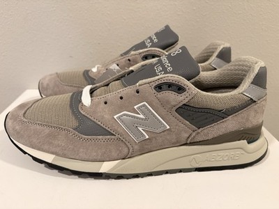 New Balance 998 Made in USA Grey Silver Classic U998GR Men's 11.5