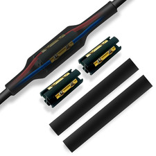 Underground Wire Splice Kit, Direct Burial Dual Rated Butt Splice 2 Sets UF Cabl