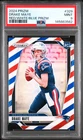 DRAKE MAYE 2024 PRIZM RWB RED/WHITE/BLUE RC #329 PSA 9 MINT! PATRIOTS! 145883562