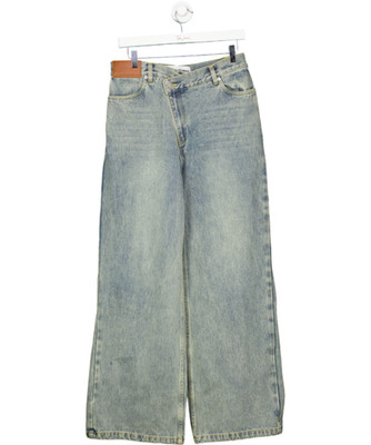 ANN ANDELMAN Blue Folded Jeans W26