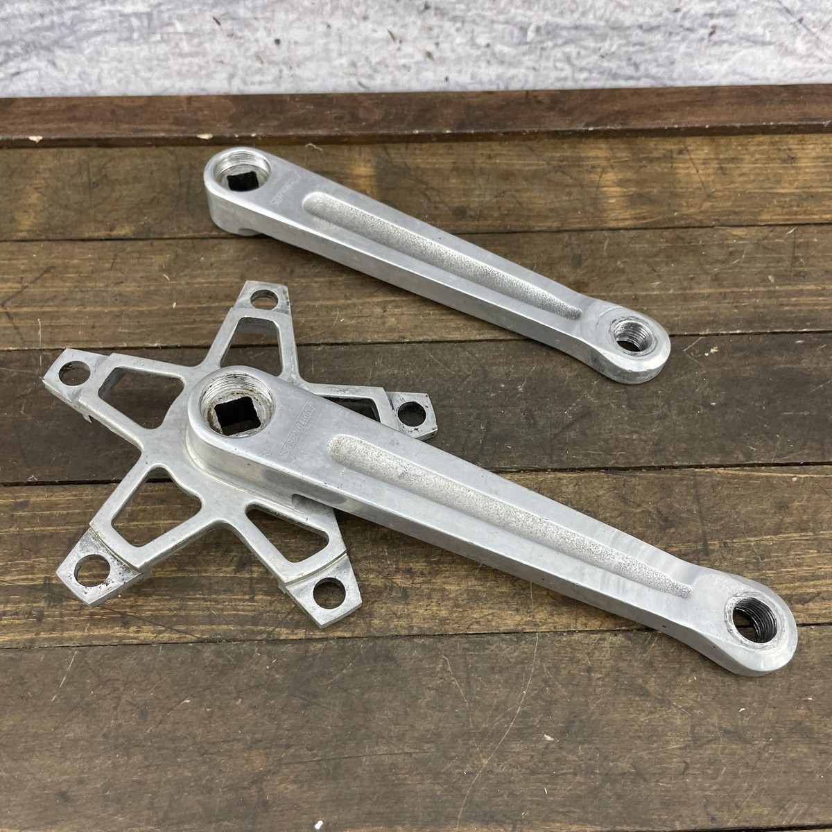 Vintage Stronglight 93 Crank 170mm 14x125 French Thread Square 122