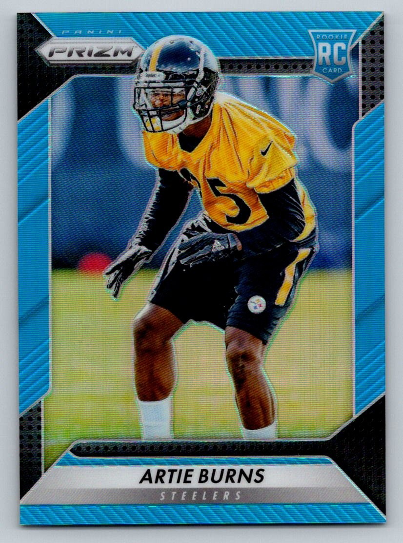 Artie Burns Panini Prizm #205 Light Blue