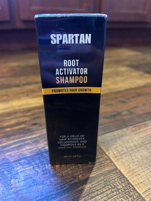 Spartan Root Activator Shampoo Promotes Hair Growth Men's 6.8 oz 200ml Sealed