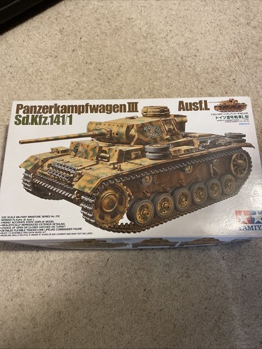 Maquette Tamiya 1/35 Char Panzer III Ausf. L (Sd.Kfz. 141/1) - Neuve