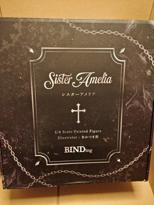SISTER AMELIA BUNNY VER 1/4 FIGUR (HEIMISCH, BINDUNG) + BONUS OFFICIAL NEU VERSIEGELT